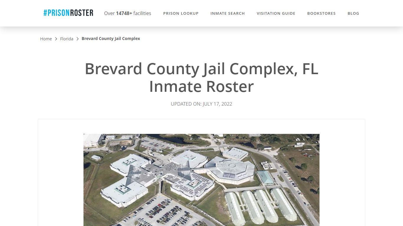 Brevard County Jail Complex, FL Inmate Roster