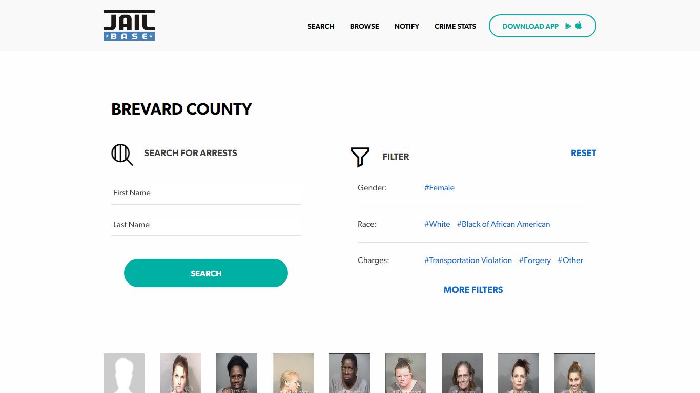 Brevard County Jail Inmate Search and Mugshots | JailBase